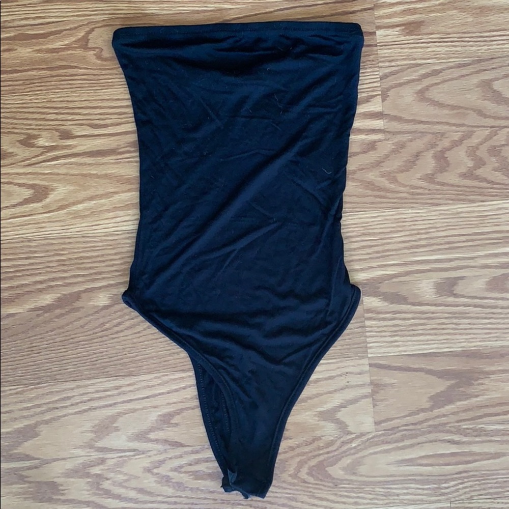 Nasty Gal strapless body suit